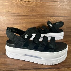 Nike Icon Classic Platform Sandals Women’s Size 10 Shoes